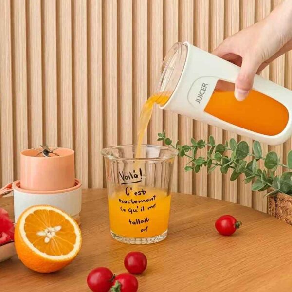 عصارة فواكه محمولة بشاشة رقمية وشحن كهربائي - Image 6